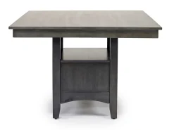 Miami Adjustable Dining Table In Gray