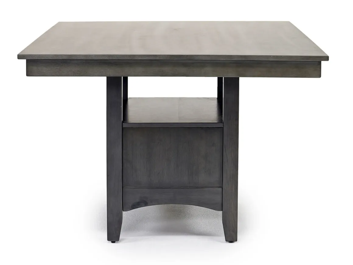 Miami Adjustable Dining Table In Gray