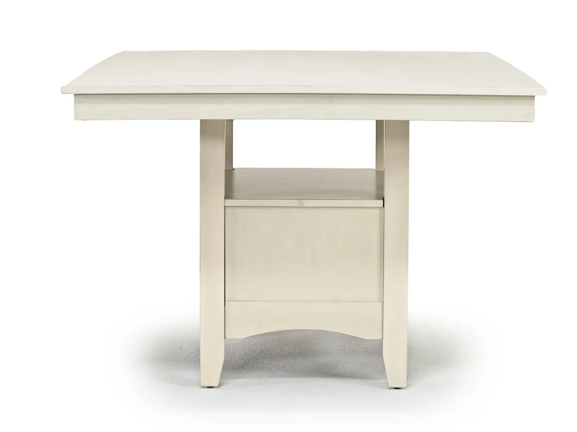 Miami Adjustable Dining Table In Gray