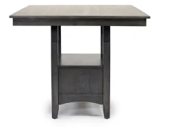 Miami Adjustable Dining Table In Gray