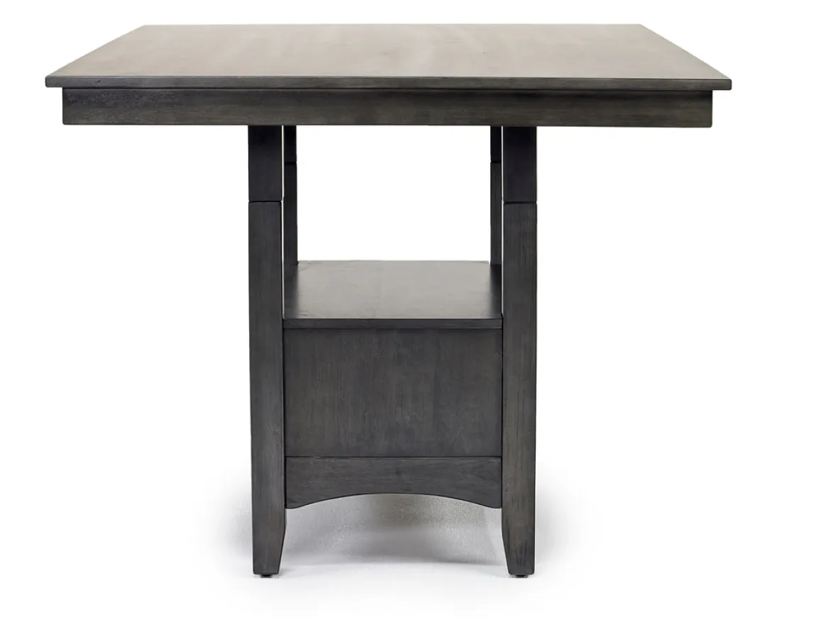 Miami Adjustable Dining Table In Gray