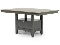 Miami Adjustable Dining Table In Gray