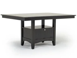 Miami Adjustable Dining Table In Gray