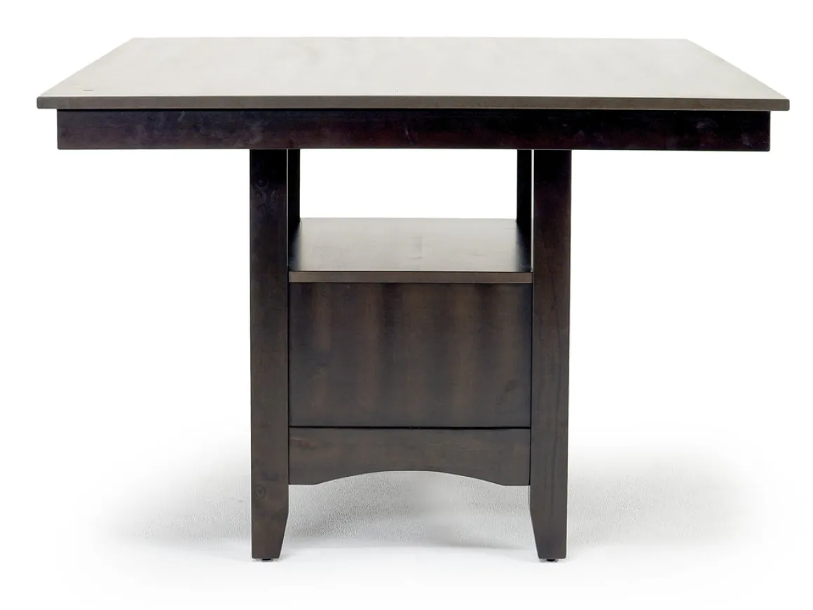 Miami Adjustable Dining Table In Gray