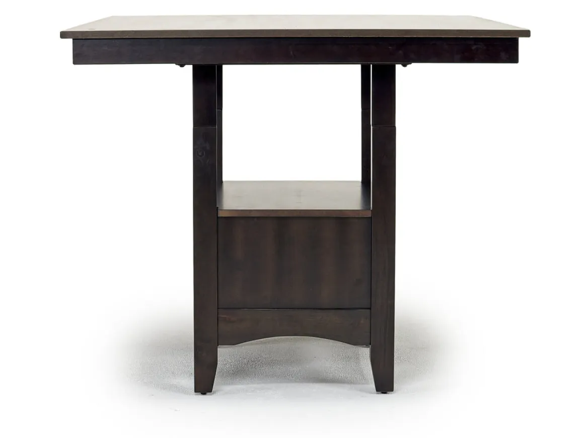 Miami Adjustable Dining Table In Gray