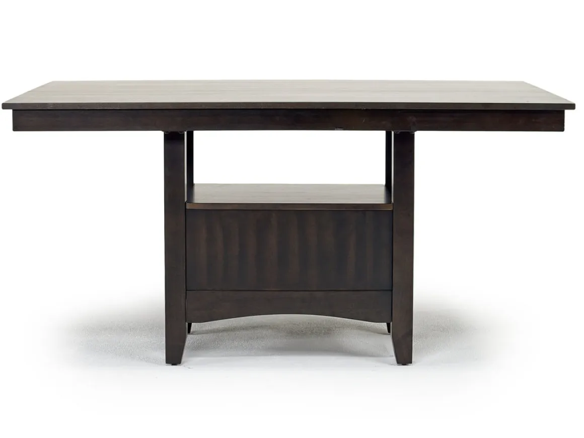 Miami Adjustable Dining Table In Gray