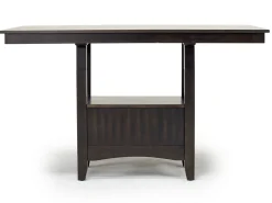 Miami Adjustable Dining Table In Gray