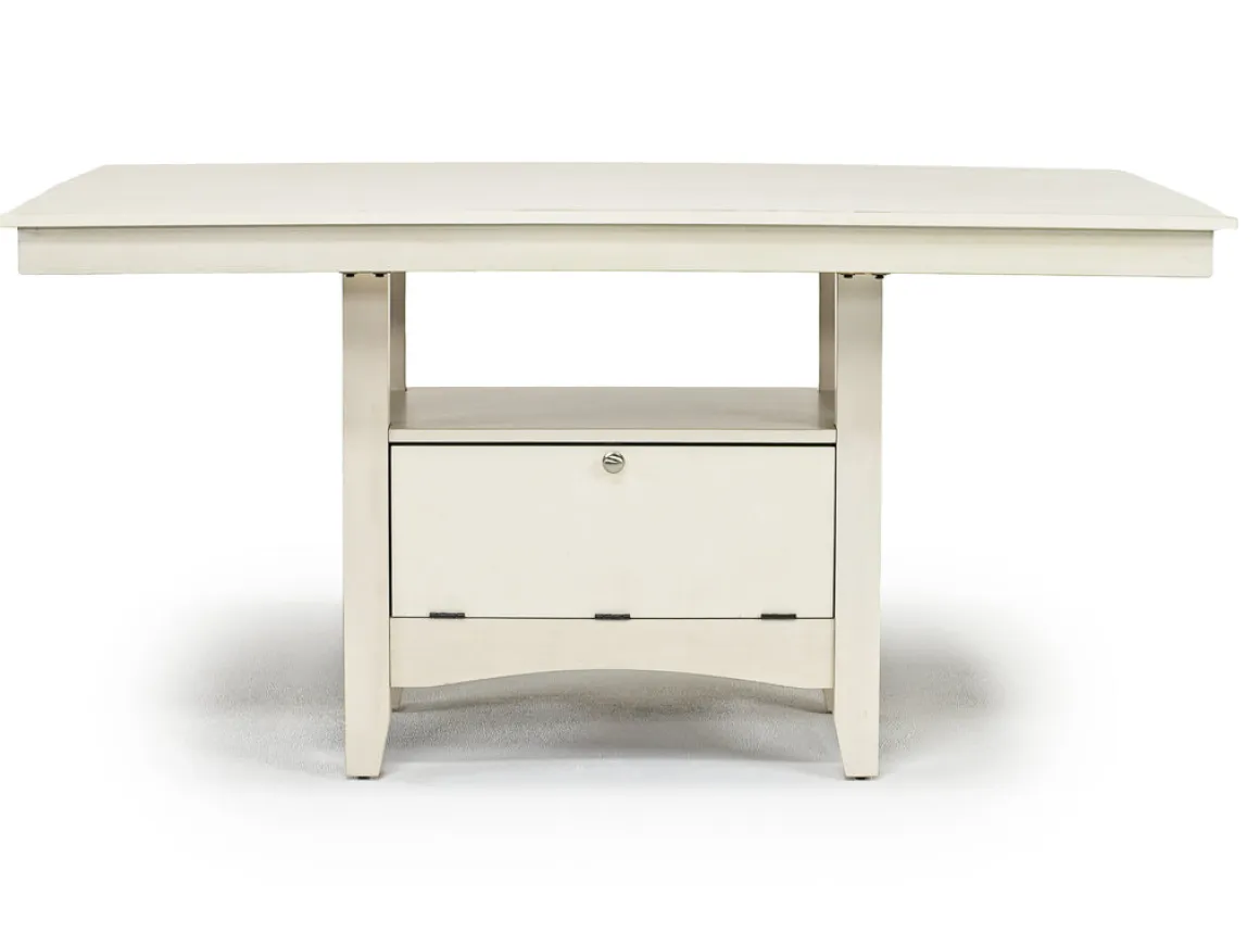 Miami Adjustable Dining Table In Gray