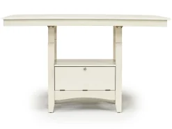 Miami Adjustable Dining Table In Gray