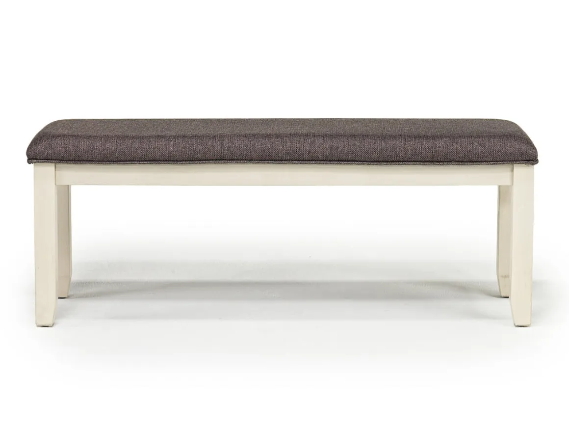 Miami Dining Bench In Gray