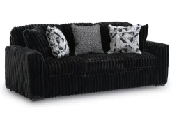 Midnight Madness Sofa In Onyx