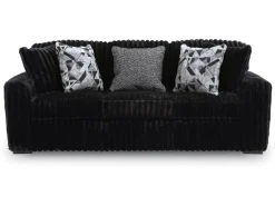 Midnight Madness Sofa In Onyx