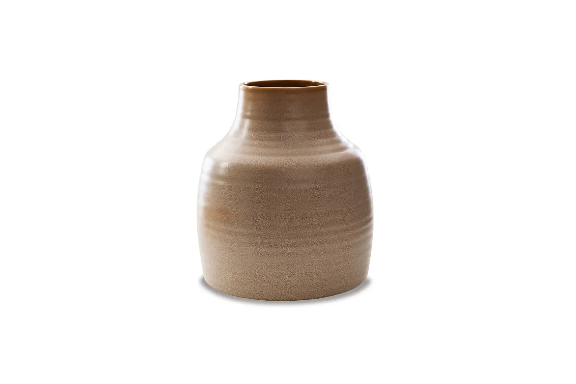 Millcott Large Vase In Tan