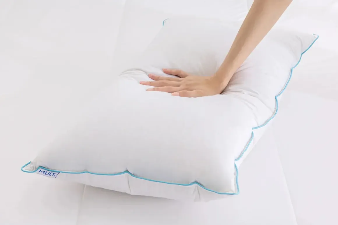 Mlily Ethically Sourced Down Pillow, Queen
