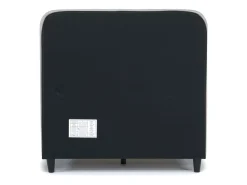 Modern Upholstered Panel Bed In Sand, Twin