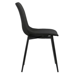 Monte Side Chair In Black