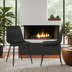 Monte Side Chair In Black