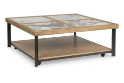 Montia Coffee Table In Brown/Black/Gray