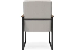 Montia Desk Chair In Light Brown/Gray