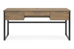 Montia Office Desk In Brown/Gray