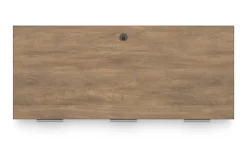 Montia Office Desk In Brown/Gray