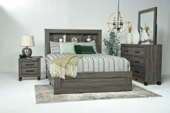 Naialyn Dresser In Gray