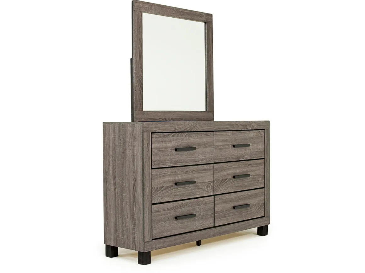Naialyn Mirror In Gray