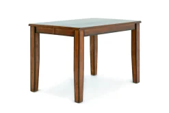 Napa Counter Height Extendable Dining Table & 6 Stools In Brown