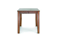 Napa Counter Height Extendable Dining Table & 6 Stools In Brown