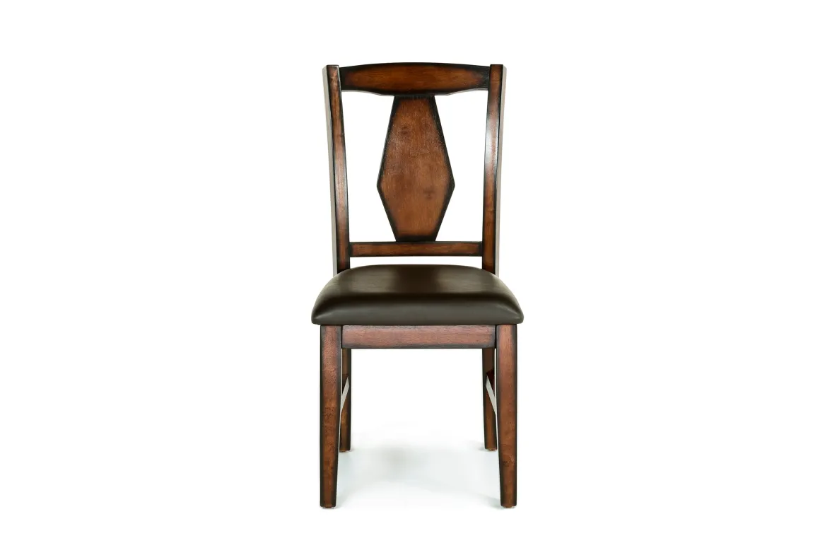 Napa Extendable Dining Table & 4 Chairs In Brown