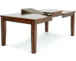 Napa Extendable Dining Table & 4 Chairs In Brown