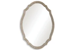 Natural Accent Mirror In Brown
