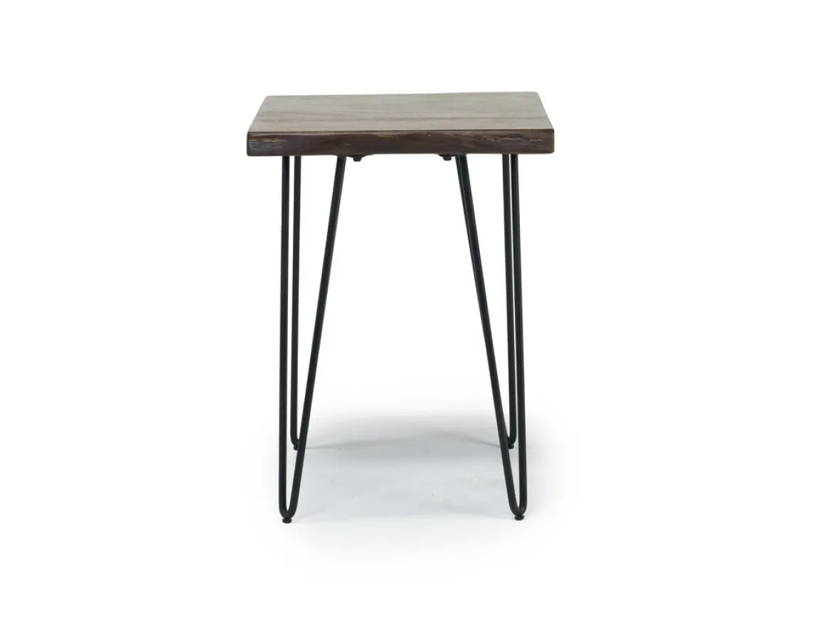Natures Edge Chairside Table In Chestnut/Black