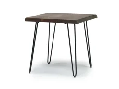 Natures Edge End Table In Chestnut/Black