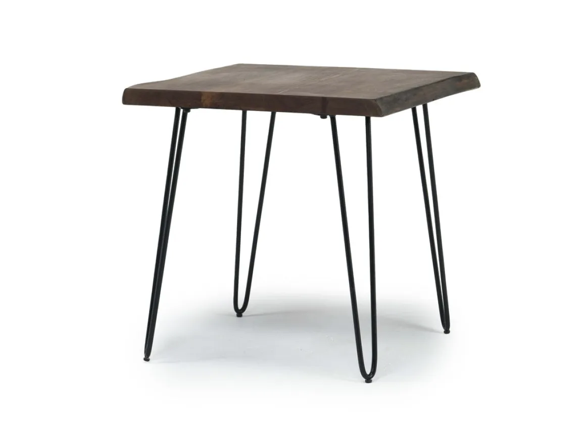 Natures Edge End Table In Chestnut/Black