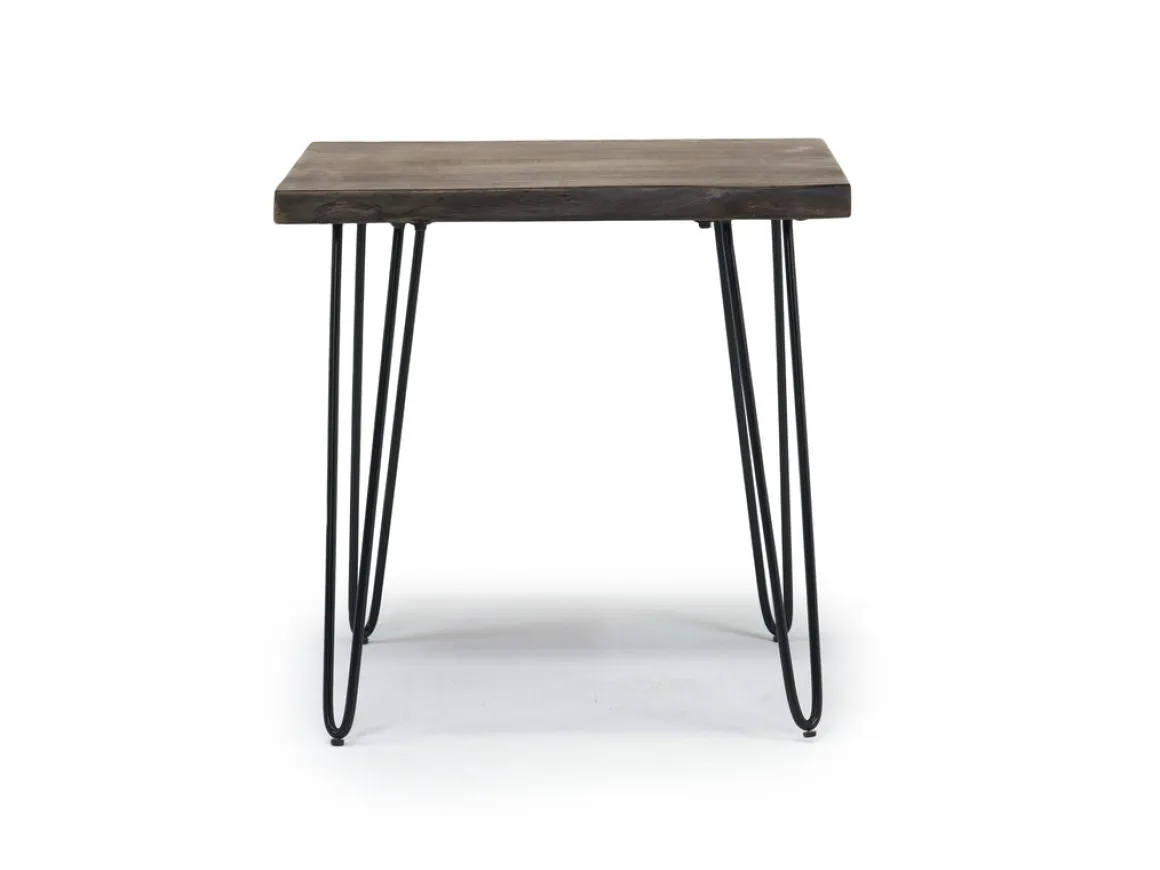 Natures Edge End Table In Chestnut/Black