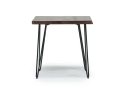 Natures Edge End Table In Chestnut/Black