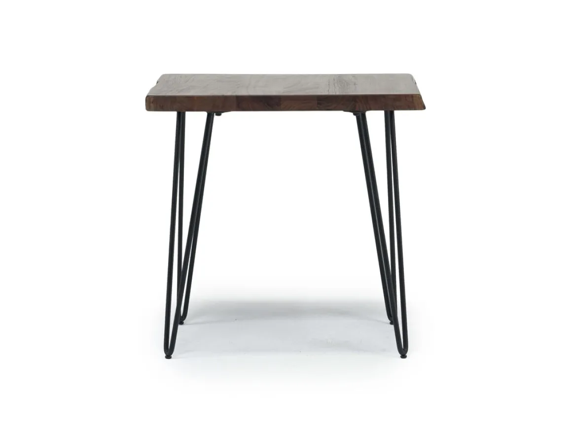 Natures Edge End Table In Chestnut/Black