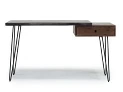 Natures Edge Office Desk In Chestnut