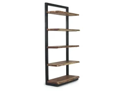 Natures Edge 5-Shelf Bookcase In Brown