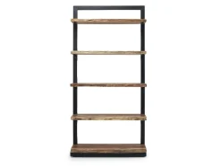Natures Edge 5-Shelf Bookcase In Brown