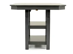 New Haven Adjustable Height Extendable Dining Table In Brown