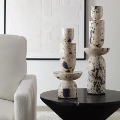 Nouveau Towers, Set Of 2