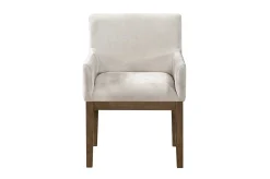 Oaklyn Dining Table, 6 Chairs & 2 Arm Chairs In Brown