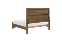 Oaklyn Panel Bed In Brown, Queen