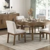 Oaklyn Round Dining Table & 4 Chairs In Brown