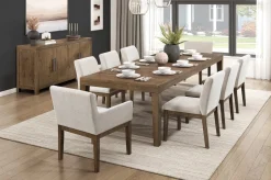 Oaklyn Side Chair In Brown