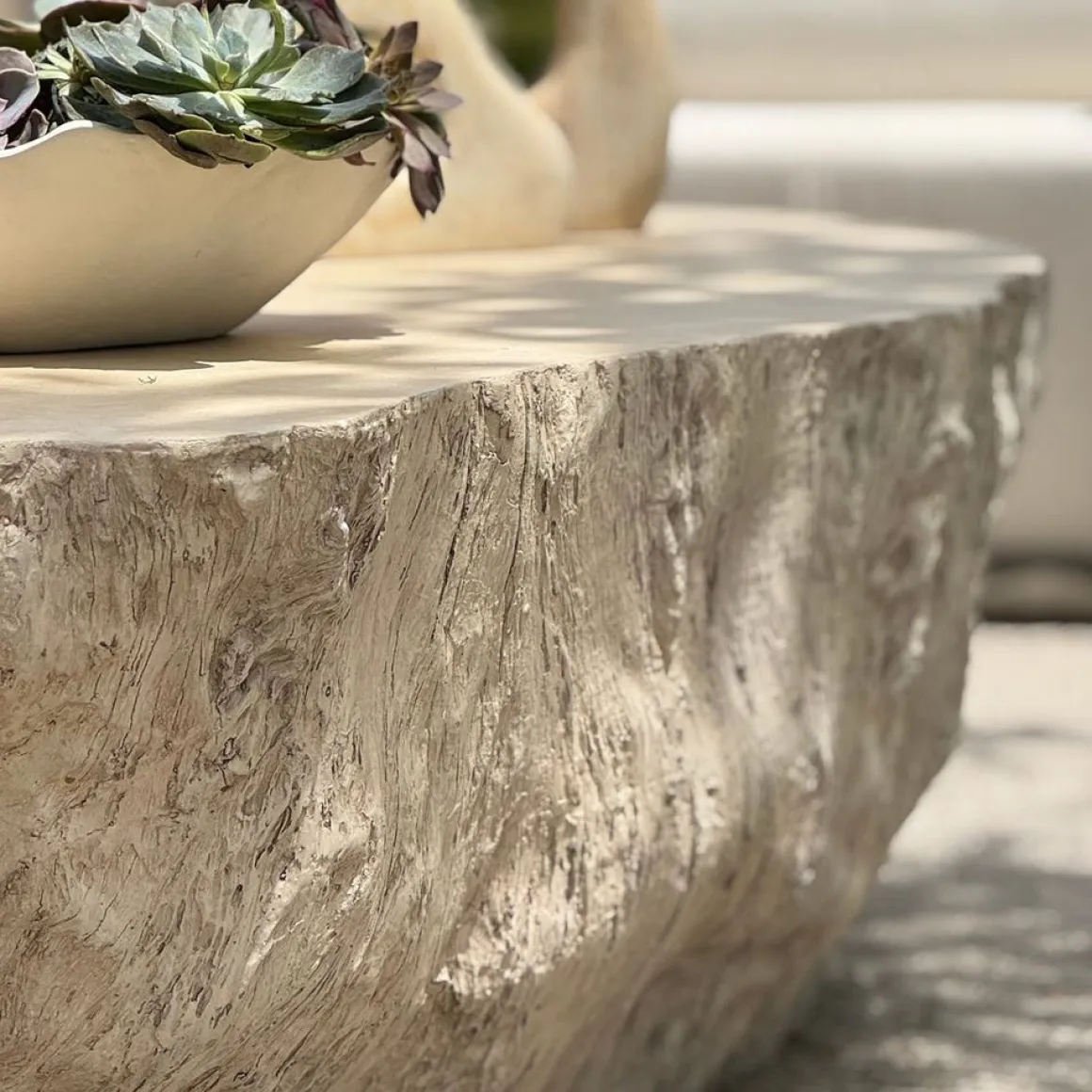 Oakmont Outdoor Coffee Table In White