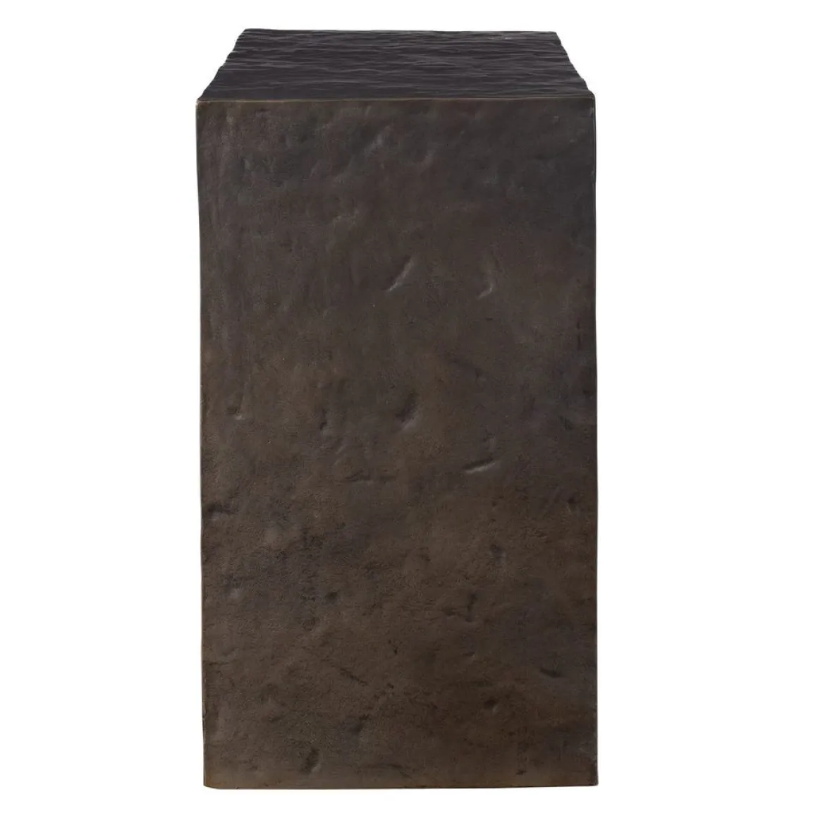 Obra Outdoor Accent Table In Bronze