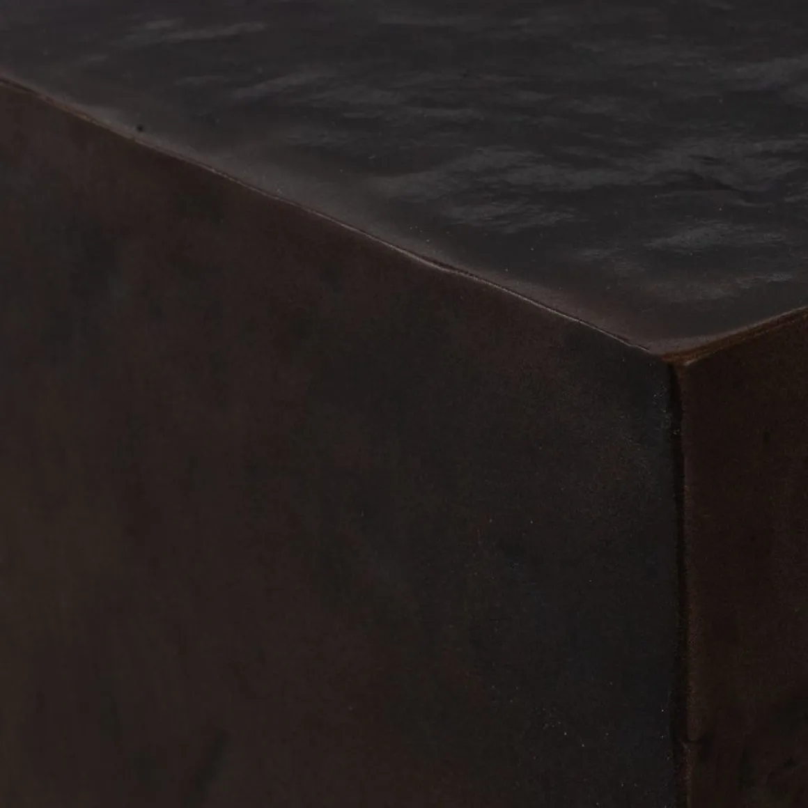 Obra Outdoor Accent Table In Bronze